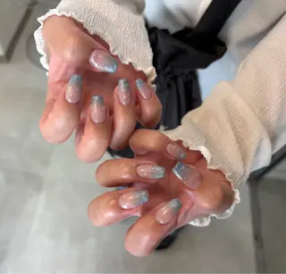 ネイル Mai :矢場町 ニュアンス🌿アートのネイルデザイン