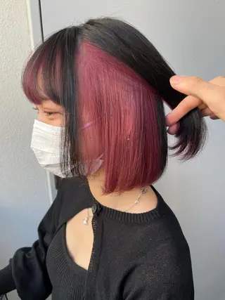 ショート 🪞透明感カラー🫧 縮毛矯正🥇かずきのヘアスタイル