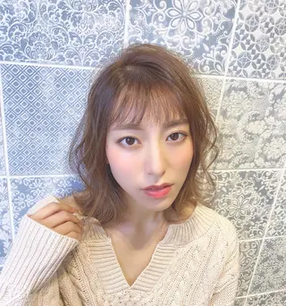 ミディアム 🌟モテ髪ショート 🌟店長　津賀涼のヘアスタイル