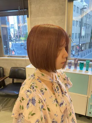 ショート ♡似合わせ ♡ハイトーン♡のヘアスタイル