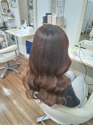 セミロング カラー GLOSS心斎橋🌹 はるなのヘアスタイル