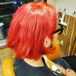 ショート カラー メンズ ヘアアレンジ spa hair ark 富井直美のヘアスタイル