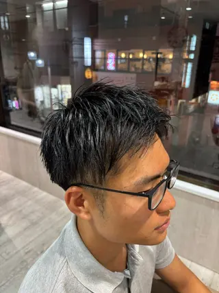 ショート メンズ Ash本八幡 🩵ྀི菊地のヘアスタイル