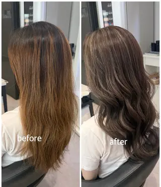 ロング 山田 直樹のヘアスタイル