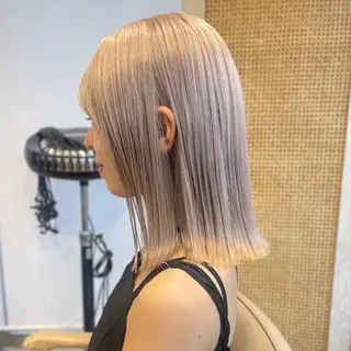 ミディアム カラー 🎀原宿 "ボブ" / カット ナナ🎀のヘアスタイル