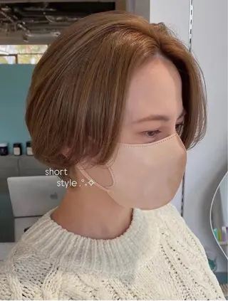 ショート cipre 萌乃のヘアスタイル