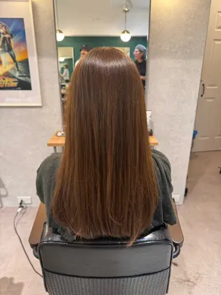 ロング 大貫 竜誠のヘアスタイル