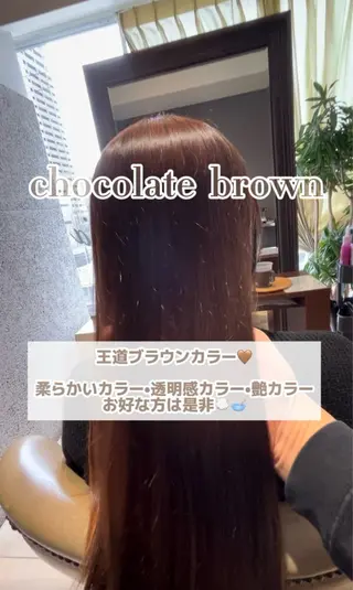 セミロング カラー Alegria アレグリアのヘアスタイル