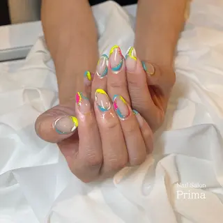 セミロング ネイル SalonPrima 西院Nail&Eyeのネイルデザイン