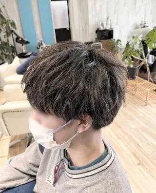ショート カラー メンズ Atelier 大内のヘアスタイル