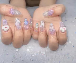 ネイル ハイネイル 自宅サロンのネイルデザイン