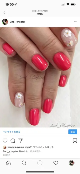 ネイル 2nd_ Chapterのネイルデザイン