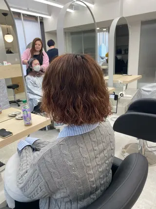 パーマ EIGHT 札幌 👶🏼AiRI💋のヘアスタイル