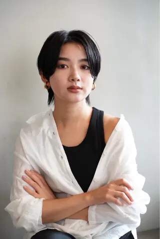 ショート カラー 加賀 千聖 /soigneのヘアスタイル