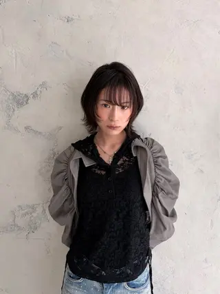 ミディアム ヘアアレンジ yuu /Carinのヘアスタイル