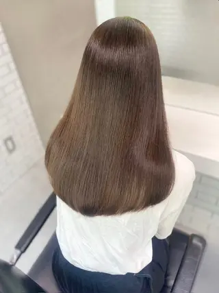 セミロング 髪質改善💖艶カラー 🫧梅田/Kaoriのヘアスタイル