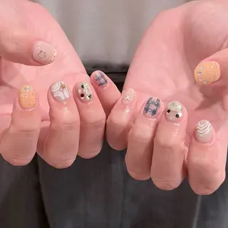 ネイル 🎀フェイ フェイ🫧💗のネイルデザイン