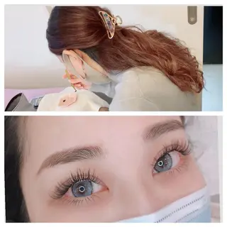 カラー パーマ ヘアアレンジ キッズ ネイル マツエク・マツパ 神山 ビューティー・アイのマツエク・マツパデザイン