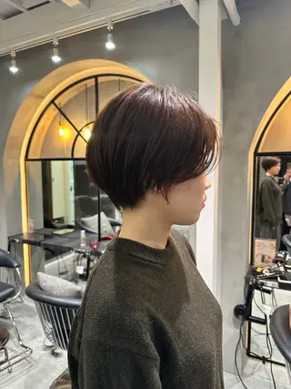 ショート 縮毛矯正/レイヤー taiga🧡のヘアスタイル