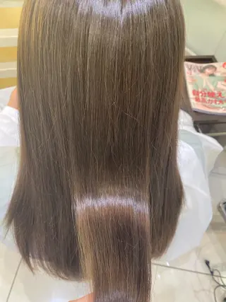 ロング カラー 銀座メンズ専門🖤 叶奈々のヘアスタイル