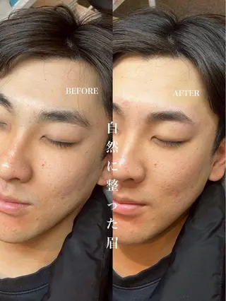 メンズ アイブロウ +i.b博多駅前店 manaの眉毛・アイブロウイメージ
