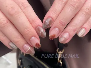 ネイル PURE BLUE NAILのネイルデザイン