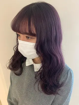 ロング カラー 暖色/ブリーチカラー 🎀 M i k uのヘアスタイル