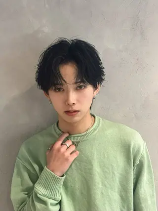 パーマ メンズ 今田 晃のヘアスタイル