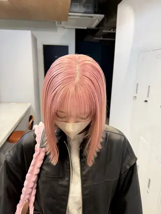 ミディアム カラー 🌷レイヤーカット/ フルキシオリ🌷のヘアスタイル