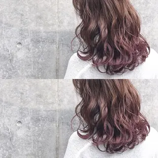 ミディアム カラー 💛カラー大人気💛 c i a t eのヘアスタイル