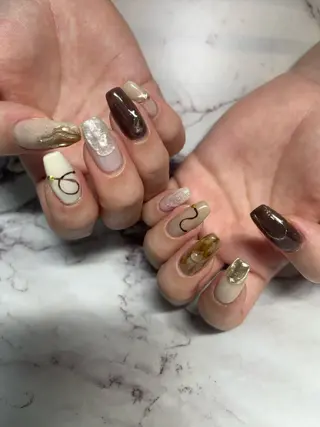 ネイル mignon0312 ◡̈Mayaのネイルデザイン