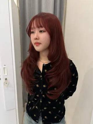 ロング カラー レイヤーカット🎀 kanaのヘアスタイル