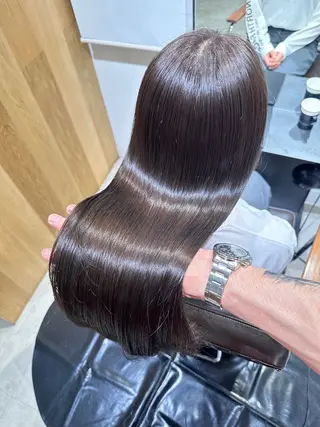 ロング 縮毛矯正🌝髪質改善 🌝一条龍輝のヘアスタイル