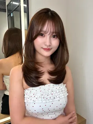 ミディアム GLROW 大宮 ANNEXのヘアスタイル