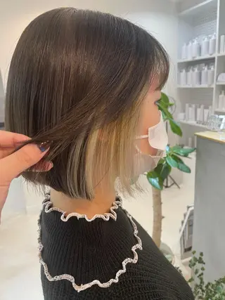 ショート カラー 透明感カラーが得意✨ arakawayuaのヘアスタイル
