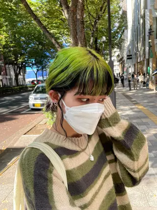 ミディアム たかはし はるかのヘアスタイル