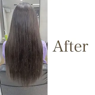 ロング カラー ヘアアレンジ FAAM Tsuneのヘアスタイル