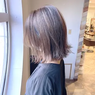ミディアム NAKAHARA TSUKUSHIのヘアスタイル