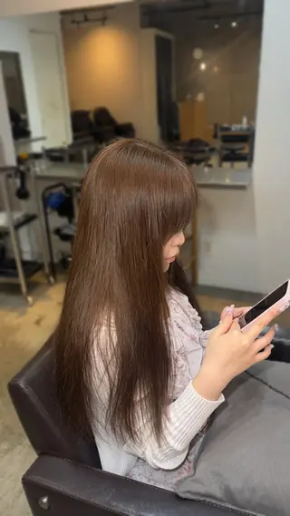 ロング カラー 表参道/透明感カラー /nanakoのヘアスタイル
