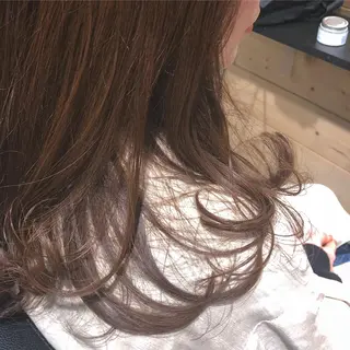 ミディアム カラー パーマ レイヤーボブ/ボブ 仲川和人のヘアスタイル