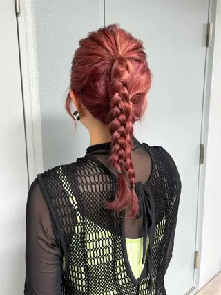 ロング カラー 神原 茉依🩰🪩のヘアスタイル