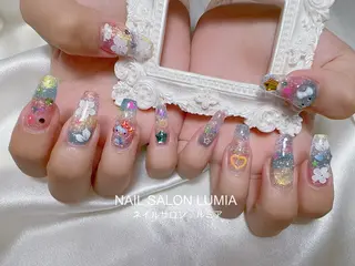 ネイル ネイルサロン ルミア Lumia 店長施術のネイルデザイン