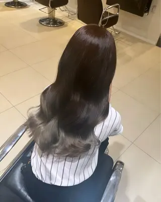ロング カラー juri / 韓国ヘアのヘアスタイル