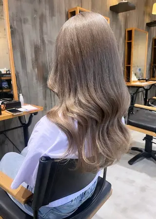 ロング カラー haruka ♡レイヤー/透明感のヘアスタイル