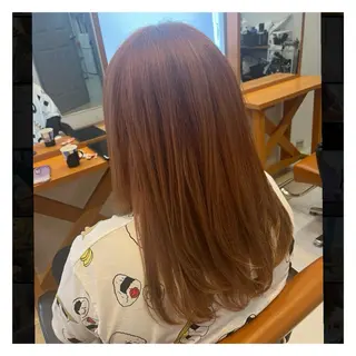 ロング カラー 北上 春華のヘアスタイル