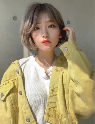 ミディアム 🫧レイヤーカット ・ハッシュ🫧龍星のヘアスタイル