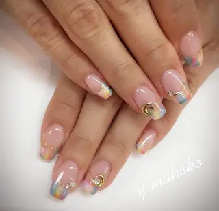 ネイル パラジェル有/ 長さだし/mahoのネイルデザイン