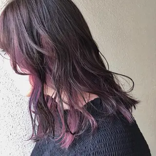 セミロング カラー BAROQUE バロック立川のヘアスタイル