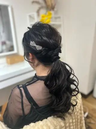 ヘアアレンジ make room Blissのヘアスタイル