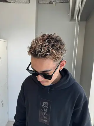 カラー パーマ メンズ EIGHT/ 琉聖のヘアスタイル